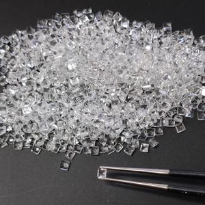 โทแพซสีขาวธรรมชาติ 2.5 มม. ทรงสี่เหลี่ยมเจียระไนแบบสเต็ปคัท คุณภาพดีที่สุด พลอยเม็ดเดี่ยวสำหรับทำเครื่องประดับ - Product Image 4