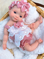 Poupée de mode réaliste en silicone de 10 pouces, jouet doux, bébé reborn pour filles, jouet éducatif à partir de 3 ans
