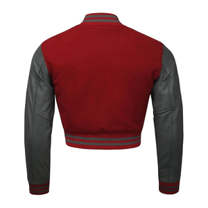 Chaqueta Bomber Corta de Cuero para Mujer, Estilo Urbano, Proveedor Mayorista de EE. UU. - Product Image 5