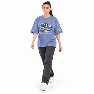เสื้อยืดคอตตอนแท้ 180 GSM แบบกำหนดเอง ขายส่ง |   เสื้อยืดกราฟิกไซส์ยุโรปขนาดใหญ่พิเศษ |   โรงงาน OEM/ODM ผลิตโดยตรง MOQ ต่ำ - Product Image 2