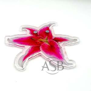 Nouvelle conception 2026 : Palette d'extensions de cils en acrylique en forme de fleur avec logo personnalisé et aimants - Product Image 3