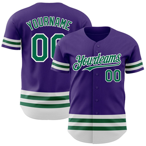 Camisetas de Béisbol Personalizadas con el Mejor Diseño, 100% Poliéster, Sublimación Personalizada, Impresión por Transferencia de Calor, Uniformes Deportivos para Equipos - Product Image 1