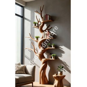 Estantería Arboris Sinuous de suelo a pared con diseño de árbol - Product Image 5