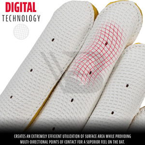 Wholesale Custom Premium Quality Baseball Pitcher Gloves Durable Palm Leather Left-handed Hook Loop Closure Breathable <b>Outdoor</b> - Product Image 5