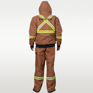 Vêtements de travail personnalisés pour mécaniciens, veste et pantalon ignifuges réfléchissants, combinaisons de travail pour peintres - Product Image 5