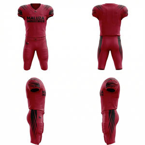 Conjunto de Pantalones y Camiseta de Fútbol Americano Premium, Uniforme de Equipo de Fútbol Sublimado Personalizado, Ropa de Entrenamiento y Juego MALUZAINDUSTRIES - Product Image 6