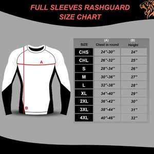 เสื้อรัดกล้ามเนื้อแขนยาวแบบซับลิเมชั่นสำหรับผู้ชาย เหมาะสำหรับ MMA BJJ ฟิตเนส เทรนนิ่ง และกีฬาอื่นๆ - Product Image 6