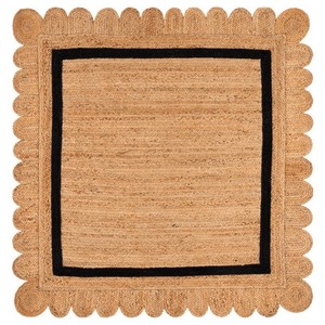 High Quality Bulk Supply Natural Fiber Collection Hand Woven Eco Friendly Modern Solid Color Jute Hand Braided Runner Rug Home - Product Image 1