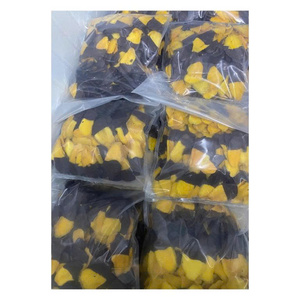Rodajas de Mango Cubiertas de Chocolate, Fruta Seca Dulce para Mercados de Snacks y Confitería - Product Image 1