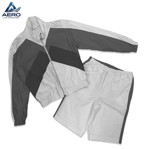 Casual Hip-Hop Newest Easy To Wear Machine Washable Best Supplier Wholesale Rate Comfortable Windbreaker Short <b>Sets</b> - Product Image 4