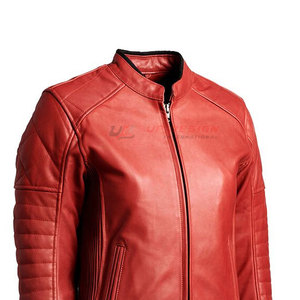 High Quality <b>Men's</b> Stylish Breathable Motorcycle Leather <b>Jacket</b> with Customizable Options - Product Image 4