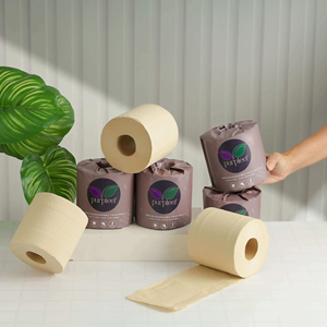Soft Virgin Toilet <b>Paper</b> 4 Ply Commercial Toilet <b>Paper</b> <b>Roll</b> High Quality Bathroom Tissue Supplier Manufacturer - Product Image 5