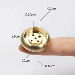 ที่ใส่ธูปทองเหลืองขนาดเล็ก - MBH (PCS) ขายส่งสำหรับผู้นำเข้า B22-EN-078 - Product Image 3