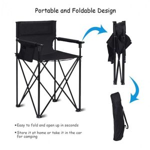 Silla Plegable Portátil de 38 Pulgadas para Acampar y Pescar, Extra Grande y Cómoda para Aventuras al Aire Libre - Product Image 3