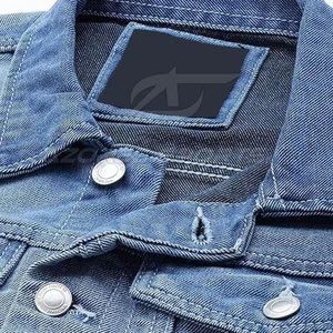 Men Jeans <b>Jacket</b> Front Long Sleeve Casual Streetwear Washed 100% Cotton Eco-Friendly Quick Dry Breathable <b>Lightweight</b> High - Product Image 6