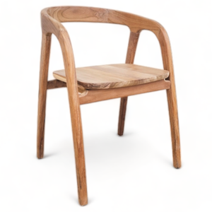 Mid-Century Style <b>Teak</b> Wood Dining <b>Chair</b> with Durable Frame Material For Home and Garden Furniture Decoration - Product Image 1