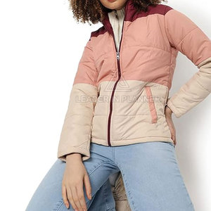 แจ็คเก็ตพัฟเฟอร์แบบมีซิปเต็มตัว คอตั้ง ผ้าถัก ระบายอากาศได้ดี สำหรับผู้หญิง ทรงเข้ารูป แบรนด์ส่วนตัว รุ่นใหม่ล่าสุดสำหรับฤดูหนาว - Product Image 6