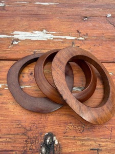 Unique Look Trendy Women's Wood <b>Bangle</b> Latest Design Handmade Handcrafted Fashion Jewelry Luxuries <b>Set</b> Custom Size - Product Image 5