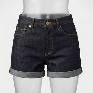 Shorts de Mezclilla de Cintura Alta para Mujer, Talla Grande, Verano, Casual, Ajustados, Lavados, Jeans a la Moda, Sexy, Ropa Urbana Femenina - Product Image 1