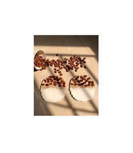 Abstract Art Resin Coaster <b>Set</b> With Glossy Finish Modern <b>Table</b> Mat <b>For</b> <b>Dining</b> <b>Table</b> Centerpiece And Home Decoration - Product Image 2