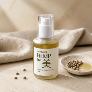 SEOHWABI Hanfsamenöl Multi-Peptid Anti-Aging Anti-Falten Aufhellendes Feuchtigkeitsserum für das Gesicht 40ml - Product Image 4