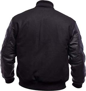 High Quality Letterman Varsity <b>Jackets</b> Wool Body Genuine Leather Sleeves Winter Wear <b>Smart</b> and Stylish <b>Men's</b> <b>Jacket</b> - Product Image 3