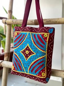 Bolso de Mensajero de estilo bohemio Vintage a la moda para mujer, bolso de algodón con cierre de cremallera, candados bordados, decoración de cadenas - Product Image 4