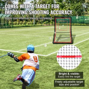 Rete da allenamento per giardino 5x7 piedi # # # #   Rebounder per Lacrosse, Pallavolo, Basket, Softball, Allenamento/Scrimmage - Product Image 5
