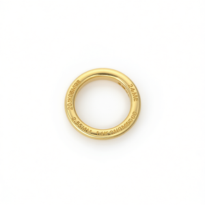 Juego de 10 Anillos Abiertos de Oro Amarillo Sólido de 14K, Calibre 20, 2.5MM, Herramientas y Equipo de Joyería - Product Image 3