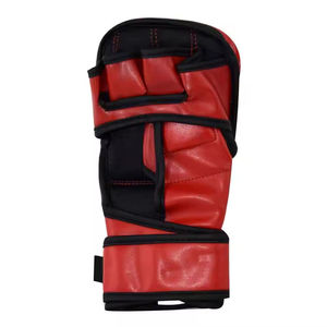 Premium Quality Leather Boxing MMA Sparring <b>Gloves</b> for Fitness Training Kickboxing Customizable Unisex Adult MMA Shooter <b>Gloves</b> - Product Image 4