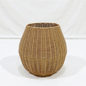 Top Rated Natural PE Rattan Pineapple Shaped Storage <b>Basket</b> Eco-Friendly Rustic Home Decoration - Product Image 4