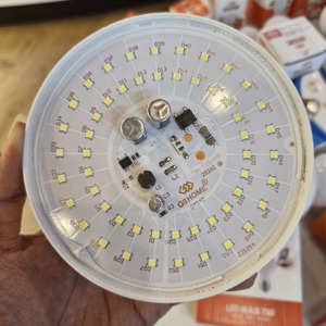 Ampoule LED DOB SKD T 60W, culot B22/E27, haute efficacité, 220V, boîtier en aluminium, 6500K, 5100 lumens, 20 000 heures, CRI>84 - Product Image 5