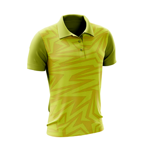 Camiseta polo deportiva sublimable, camiseta polo de color contrastante, camiseta polo con franjas, camiseta polo de uniforme. - Product Image 2