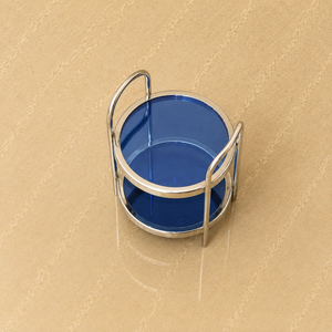 Support à fruits de luxe en acier inoxydable à deux niveaux avec piédestal finition or – Présentoir élégant pour desserts, collations et centre de table - Product Image 2