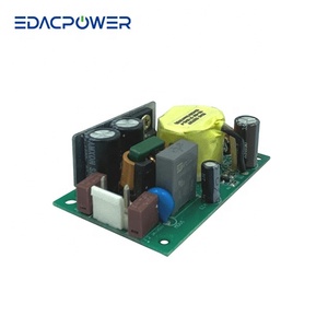Alimentations industrielles à châssis ouvert EDAC POWER 12V 15V 40W 3.33A MAX IEC60601 & 2xMOPP Série EPM104AE, rendement 88%-90% - Product Image 1
