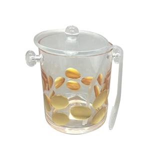 Cubo de hielo de plástico acrílico con pinzas - Product Image 2