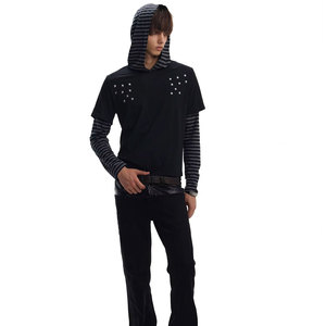 Mens Oversized Zip-Up <b>Hoodie</b> Streetwear Sweatshirt Unisex Loose-Fit Casual Jacket Trendy <b>Couple</b> Style 100% Cotton Autumn - Product Image 3