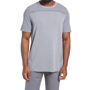 T-shirts pour hommes en coton 100% de haute qualité, personnalisables, vente en gros, best-sellers, confortables, à manches courtes, respirants, unis, décontractés - Product Image 5