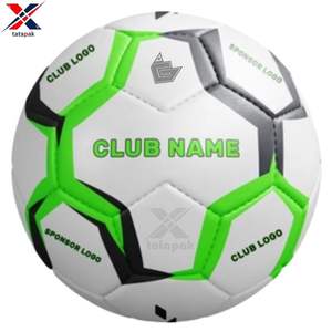Balón de Fútbol Ecológico de Alta Calidad, Impermeable, Tamaño Estándar, 32 Paneles, Cosido a Mano, Cuero PU, Logotipo Personalizado, Directo de Fábrica - Product Image 4