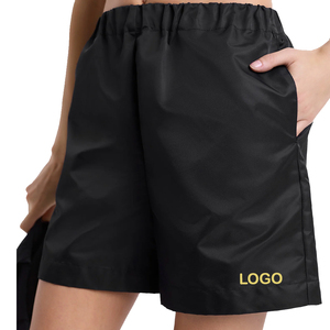 Custom Women's Nylon Running Shorts Lightweight Water Repellent Elastic Waistband Athletic Gym Training Quick Dry Sportswear OEM - Product Image 4