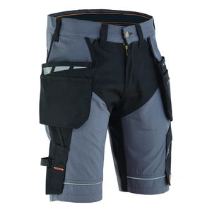 Ripstop Workwear Utility Shorts Men Multi Pocket Holster <b>Tool</b> Shorts Reflective Construction <b>Carpenter</b> Shorts OEM - Product Image 2