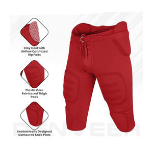 กางเกงอเมริกันฟุตบอลคุณภาพสูง ระบายอากาศได้ดี มีไซส์พลัส ดีไซน์ทีม สำหรับเล่นเกมส์และฝึกซ้อม - Product Image 4