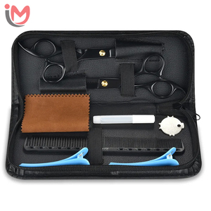 Professional <b>Barber</b> Scissors Kit Durable Stainless Steel <b>Blades</b> 5.5 Inch Customized Color Custom Made Size Salon OEM Wholesale - Product Image 3