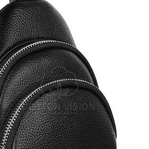 Bolso Bandolera de Cuero Genuino OEM/ODM, Bolso Mensajero Pequeño, Fabricante Mayorista de Bolsos Bandolera de Cuero de Moda - Product Image 6