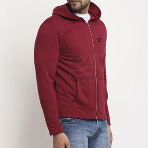 Sweat à capuche zippé pour homme, nouvelle conception, haute qualité, grandes tailles, logo personnalisé, couleur personnalisée, prix bas. - Product Image 2