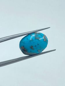 Oval Cut Turquoise Gemstones with Rich Blue Color 11.50x15.50MM 9.61Cts From India Exporter for Jewelry Making - Product Image 2