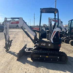 Mini-excavatrice professionnelle Bobcat E40 avec puissance hydraulique, conception compacte sur chenilles et excellente stabilité pour la construction - Product Image 4