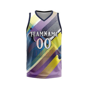 Camiseta Deportiva de Baloncesto Estilo Moderno, Transpirable, de Malla, con Logotipo del Equipo Personalizado, Nombre y Número Impresos, Uniforme de Entrenamiento - Product Image 2