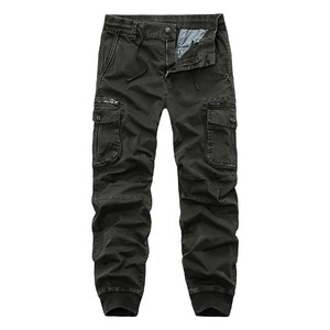 Men's Cotton <b>Cargo</b> <b>Pants</b> Straight Leg Multi Pocket Casual <b>Work</b> Trousers Breathable Comfortable Outdoor Travel Streetwear - Product Image 5