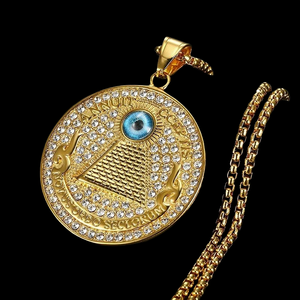 Custom Logo <b>Iced</b> <b>Out</b> Mossinate Hip Hop Pendant with Diamond Finish for Branding Promotions and Stylish Streetwear - Product Image 4